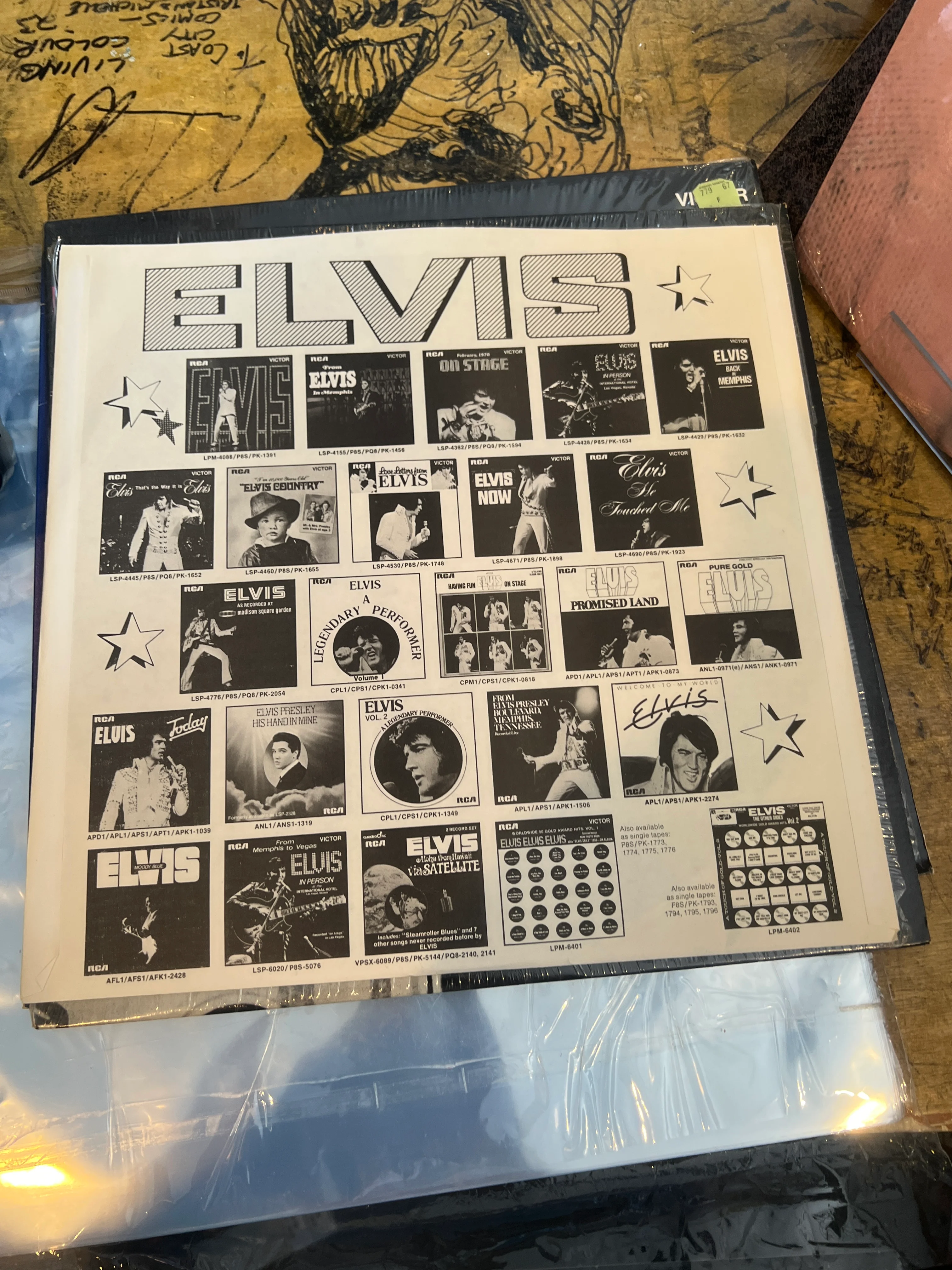 Elvis : Back in Memphis LSP-4429 LP EX/NM - Image 2