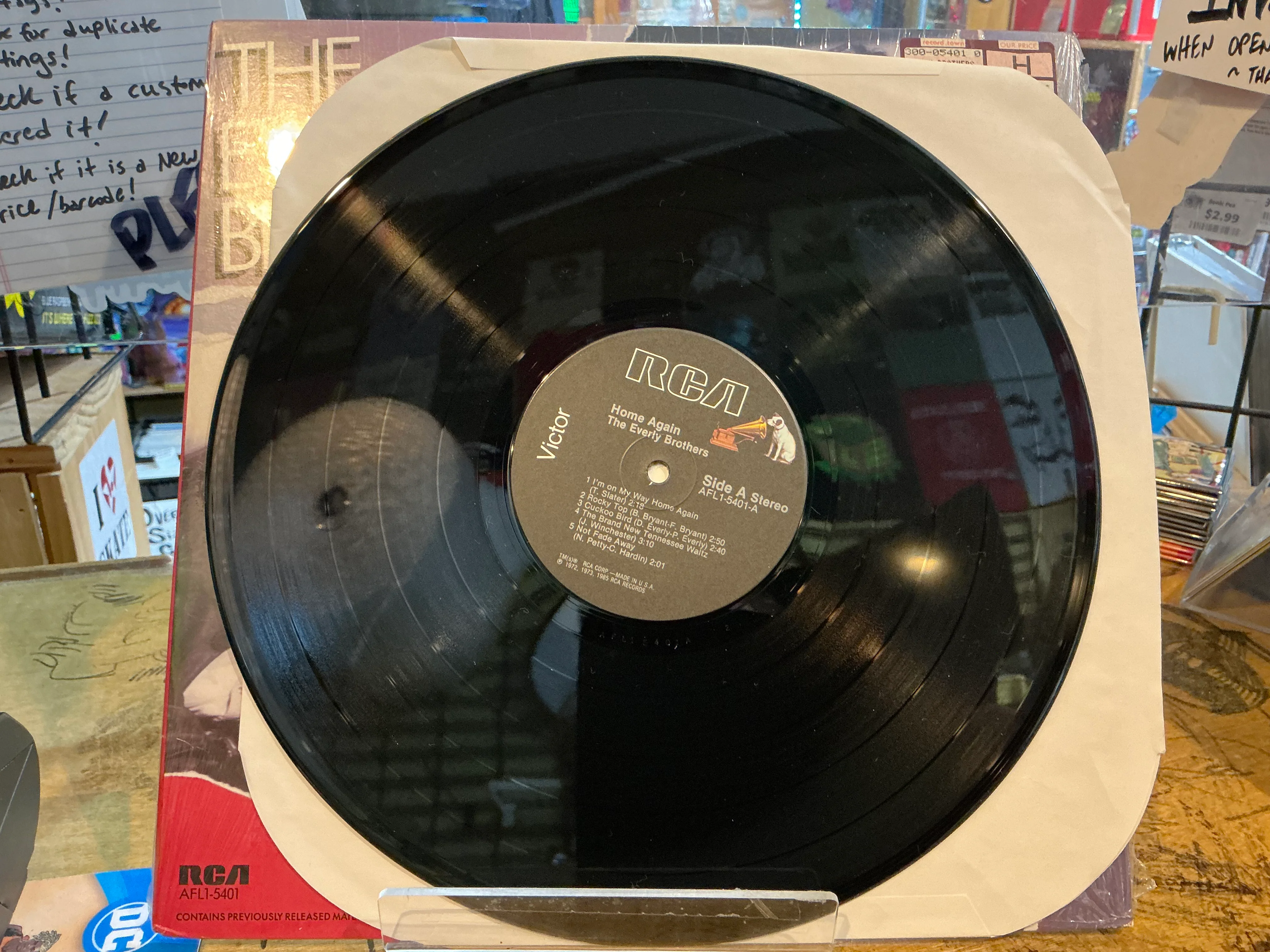 Everly Brothers : Home Again LP MT/MT Record - Image 3