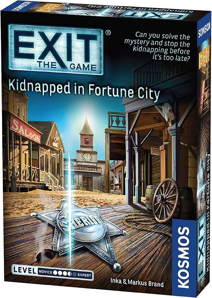 Exit: Kidnapped in Fortune City (Board Game)