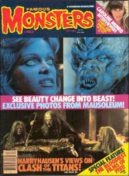 FAMOUS MONSTERS OF FILMLAND #182