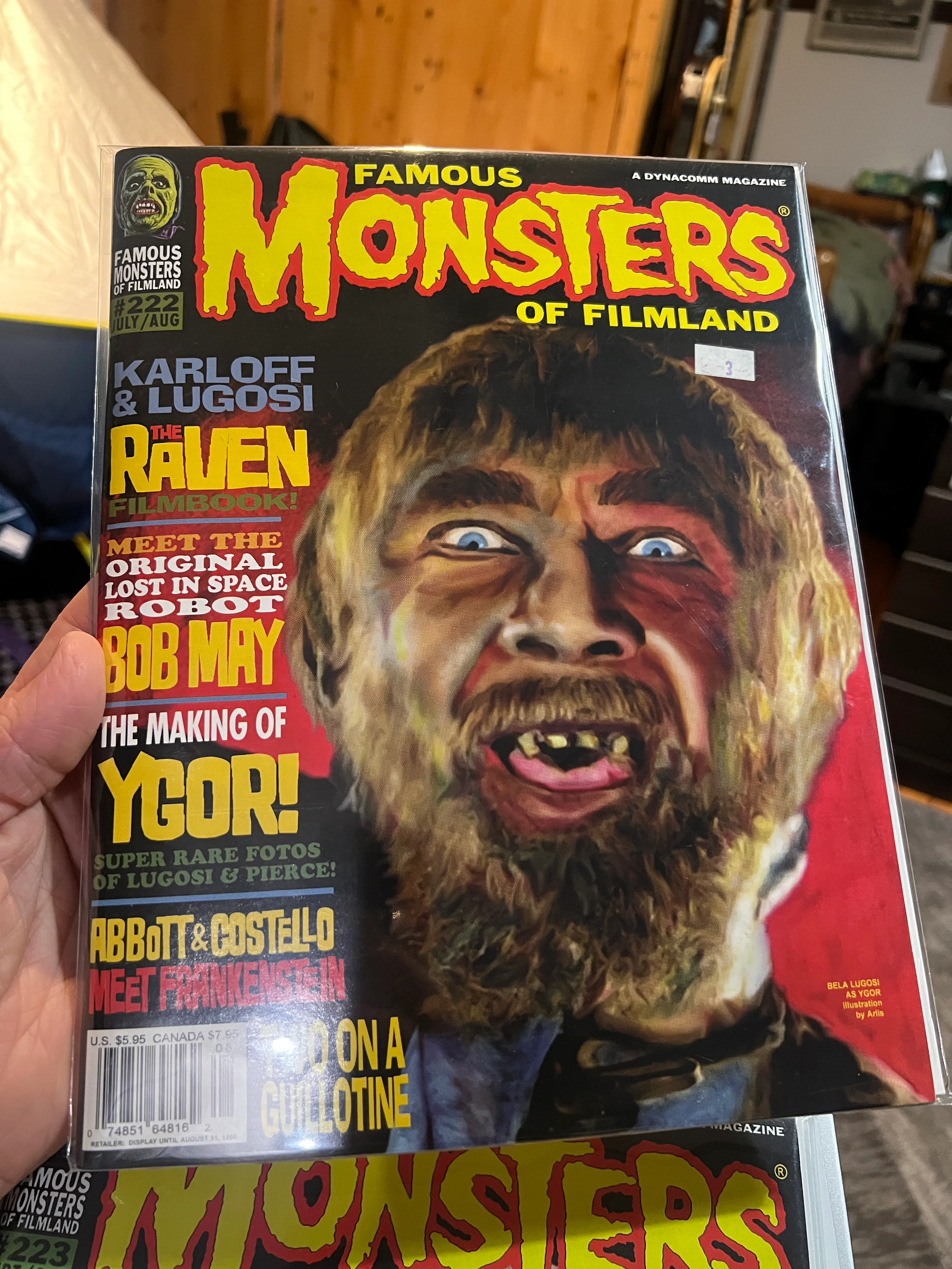 FAMOUS MONSTERS OF FILMLAND #222