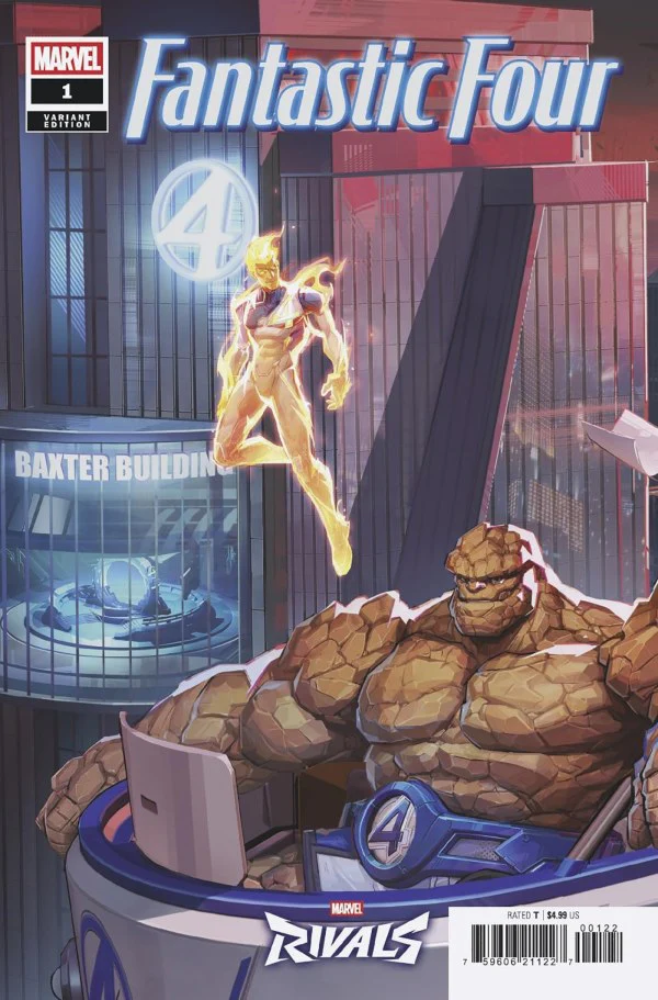 FANTASTIC FOUR #1 (2025) NETEASE GAMES MARVEL RIVALS 2-PART CONNECTING VARIANT