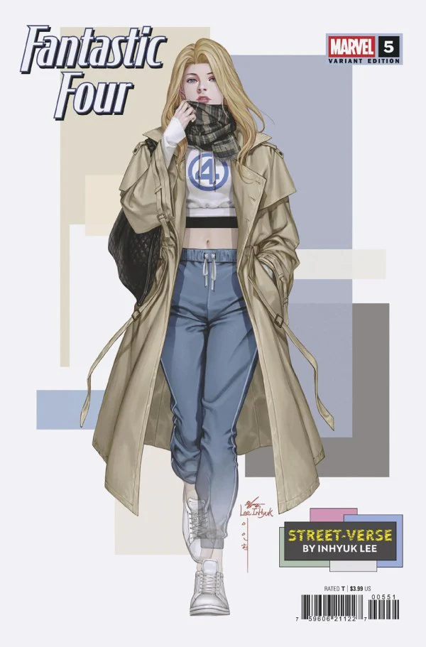 FANTASTIC FOUR #5 (2025) INHYUK LEE STREET-VERSE VARIANT