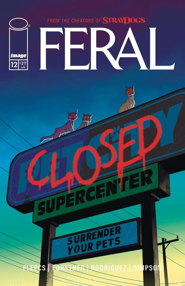 FERAL #12 CVR A TONY FLEECS & TONE RODRIGUEZ