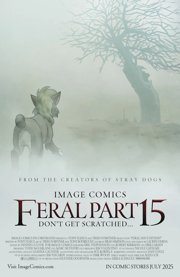 FERAL #15 CVR B TRISH FORSTNER & ALLEN PASSALAQUA VAR