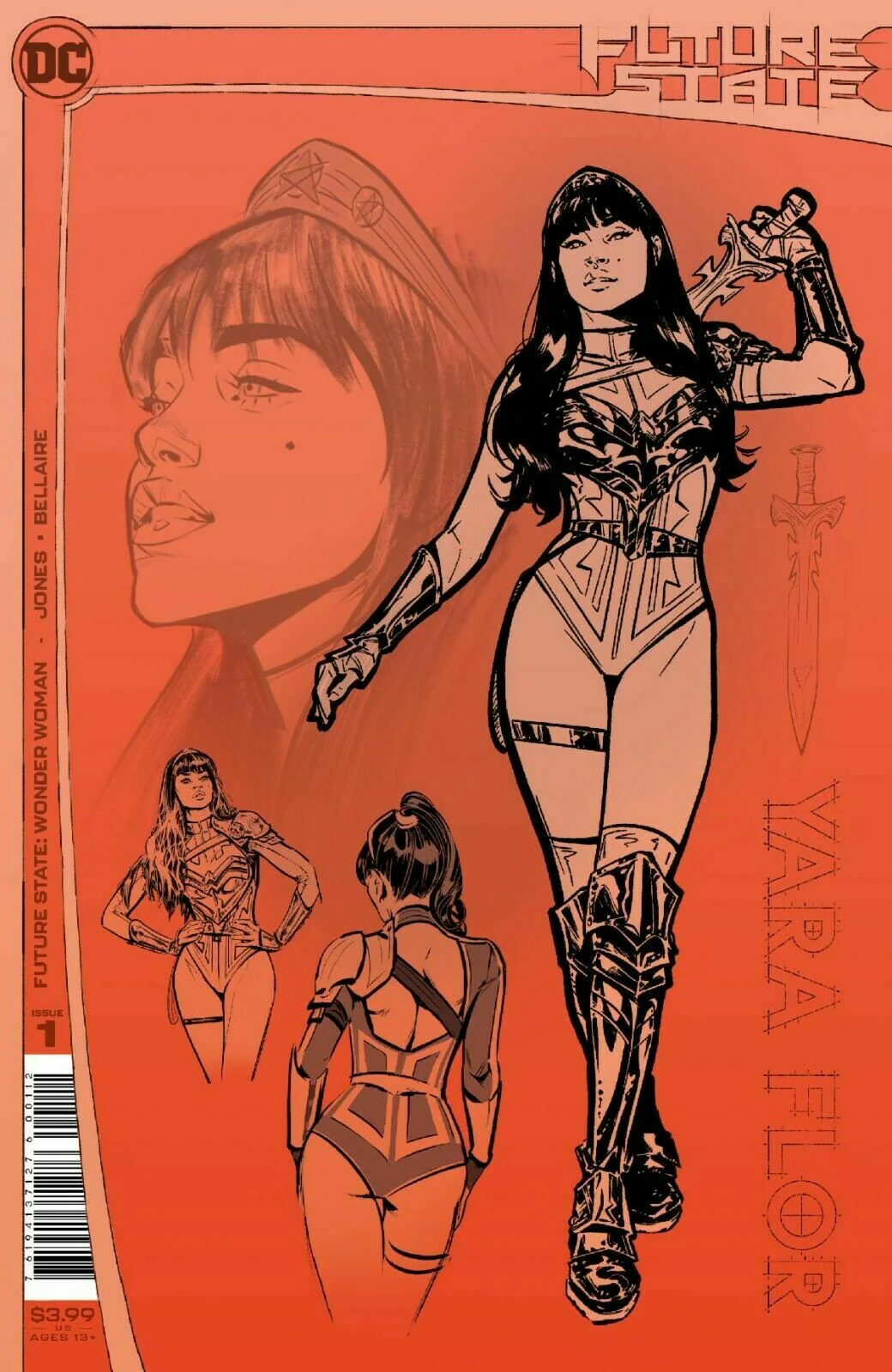 FUTURE STATE WONDER WOMAN #1 (OF 2) Second Printing