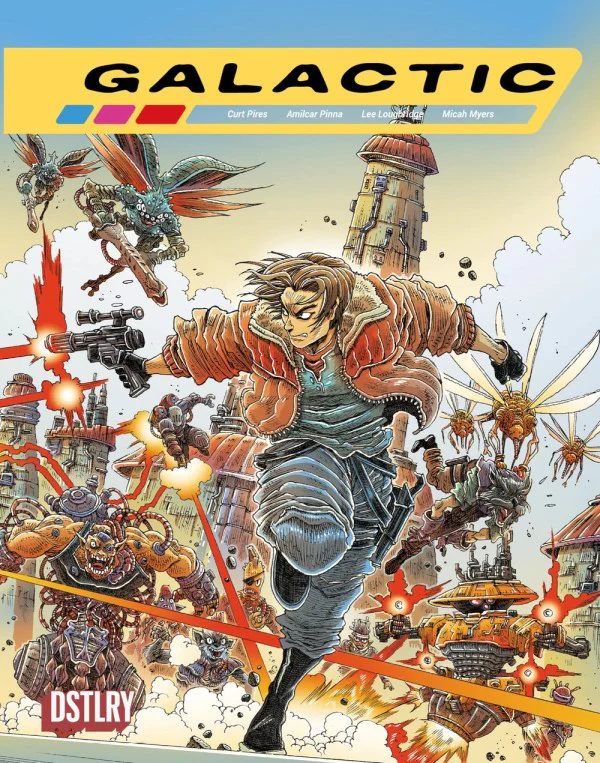 GALACTIC #1 CVR C JAMES STOKOE 10 COPY VARIANT (Magazine Size Comic)