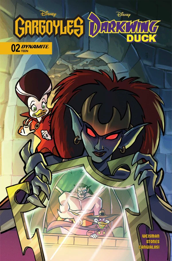 GARGOYLES / DARKWING DUCK #2 CVR A TAD STONES