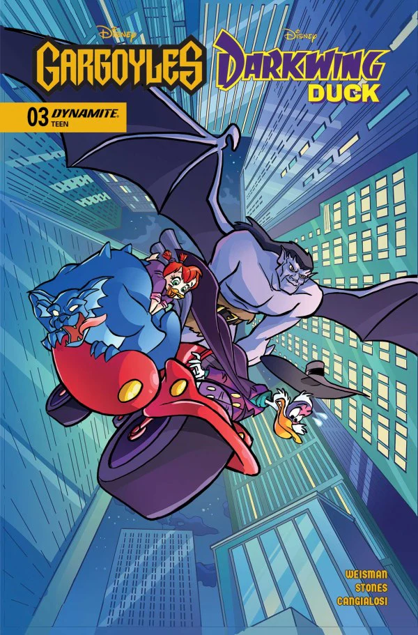 GARGOYLES / DARKWING DUCK #3 CVR A TAD STONES