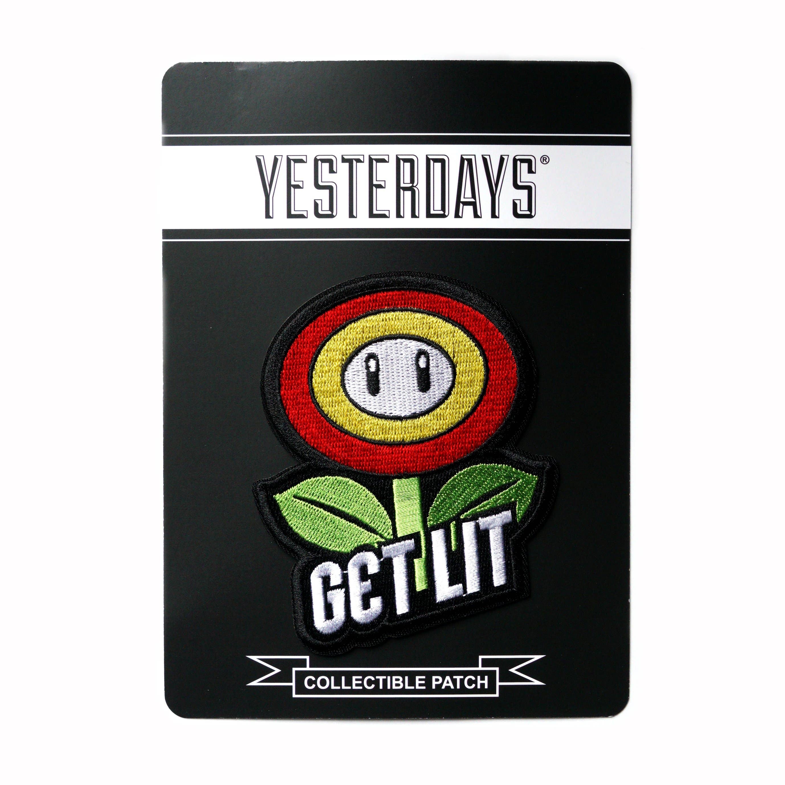 Get Lit : Embroidered Patch - Image 2