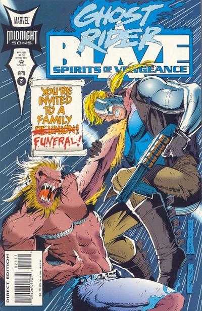 Ghost Rider & Blaze : Spirits of Vengeance #21 (1992)