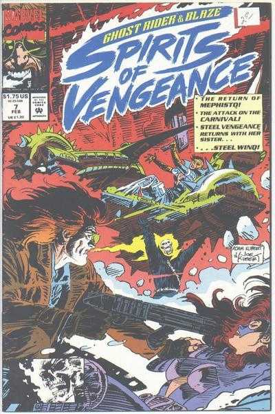 Ghost Rider & Blaze : Spirits of Vengeance #7 (1992)