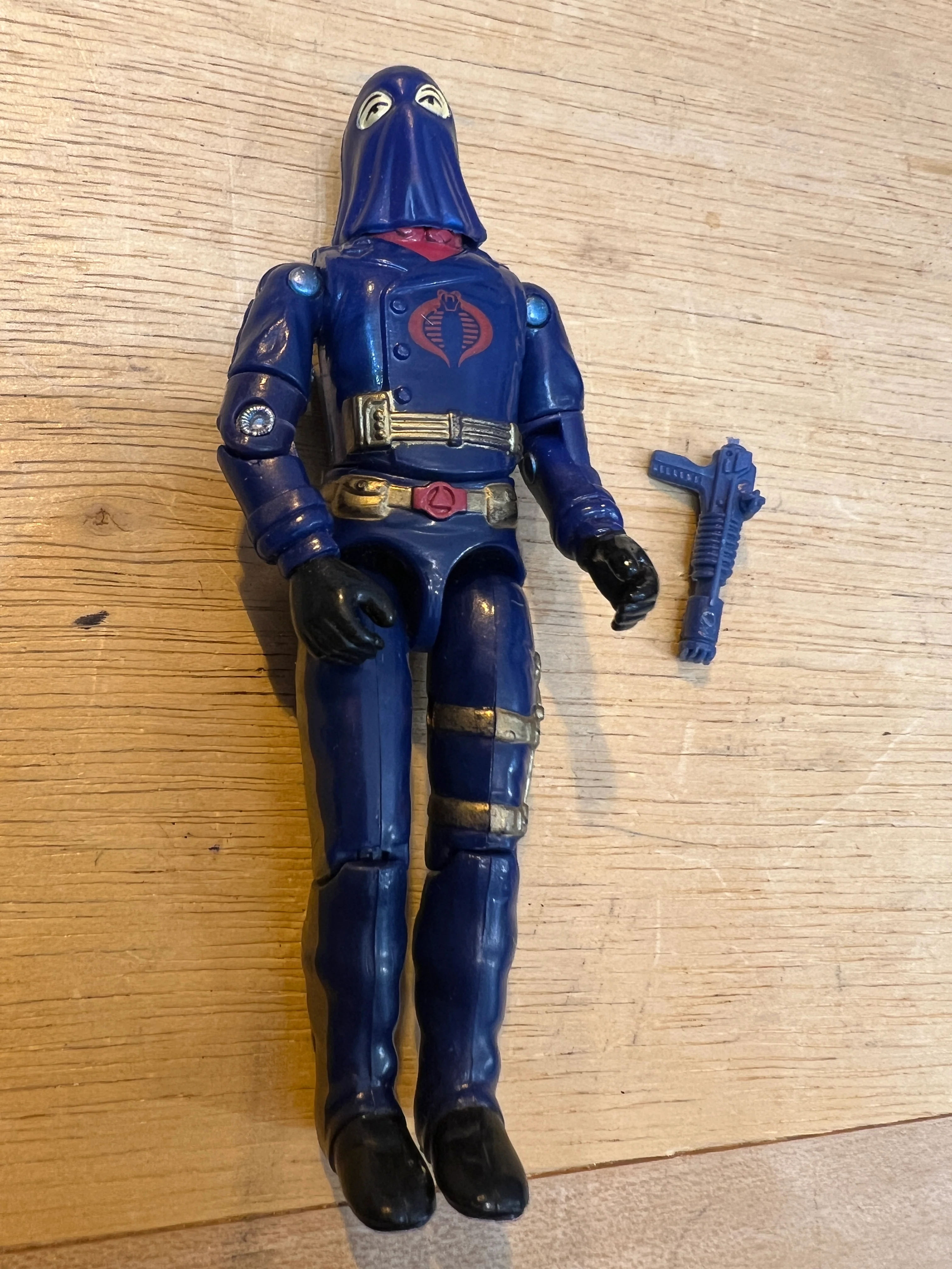 Gi Joe ARAH 1984 V2 : Hooded Cobra Commander Complete - Image 3