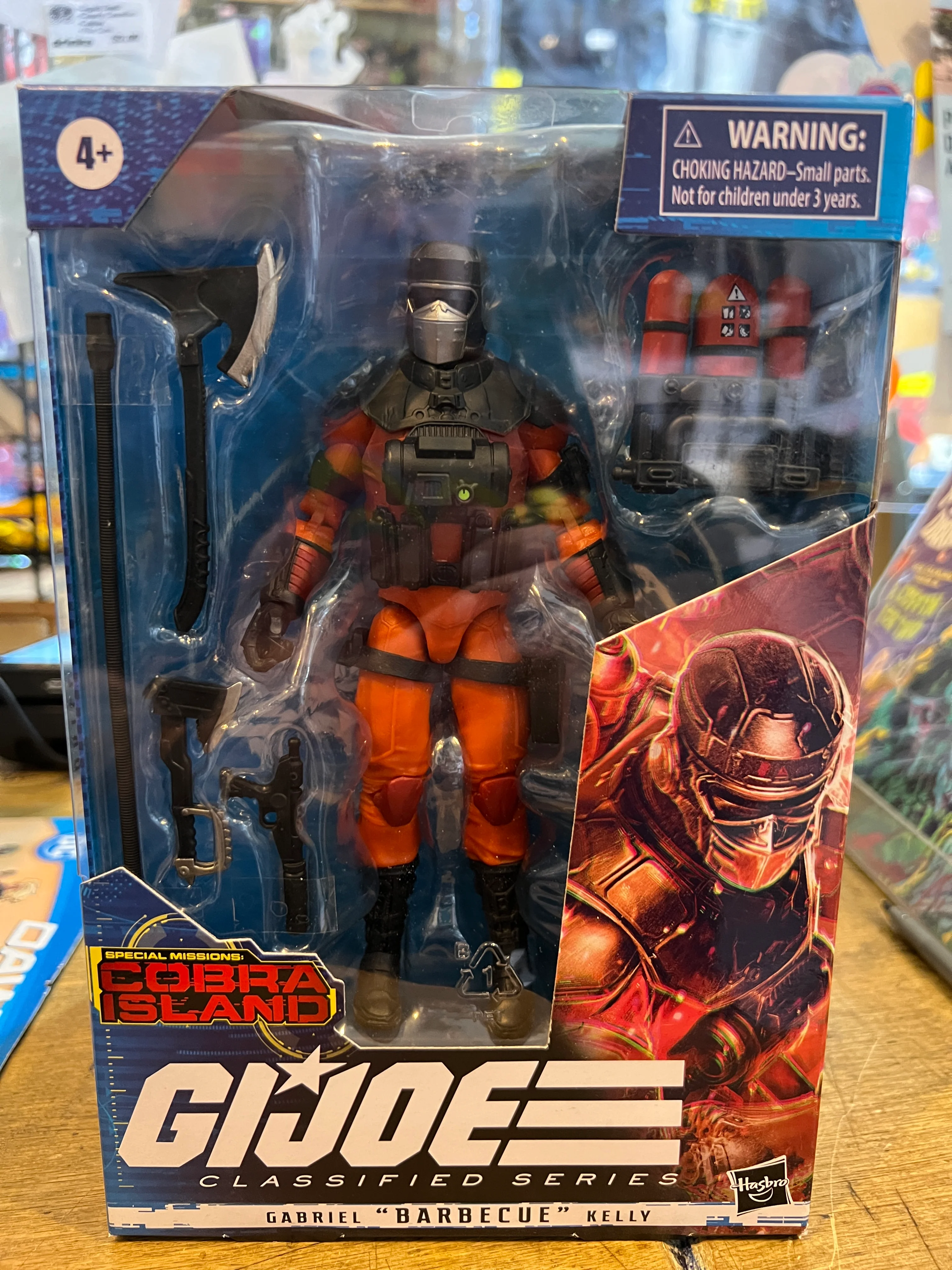 Gi Joe Classified : Barbecue (Special Mission Cobra Island) MISB