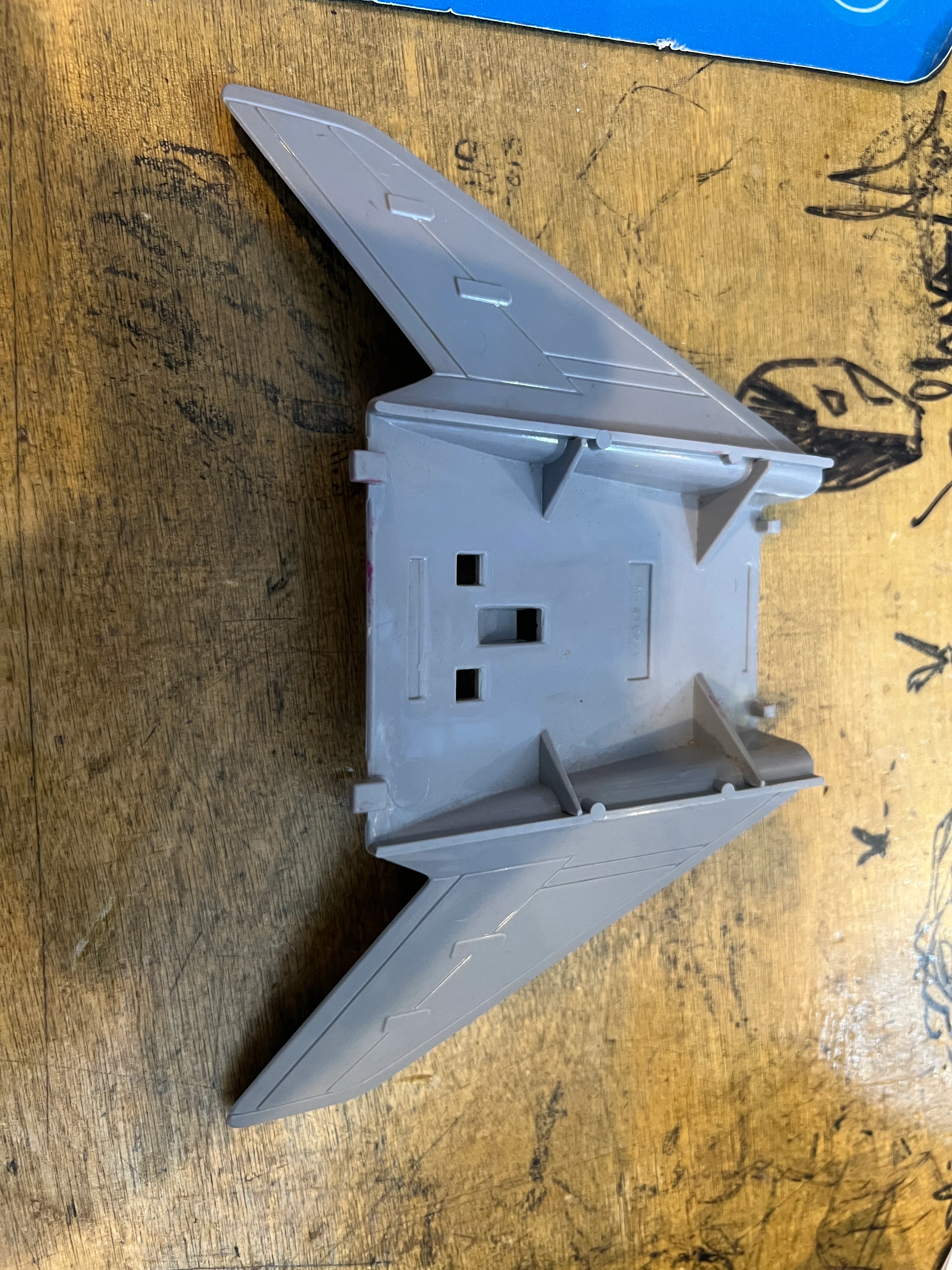 GI JOE : Conquest x-30 Underside Tail Wing Stabilizer Panel (Part) - Image 2