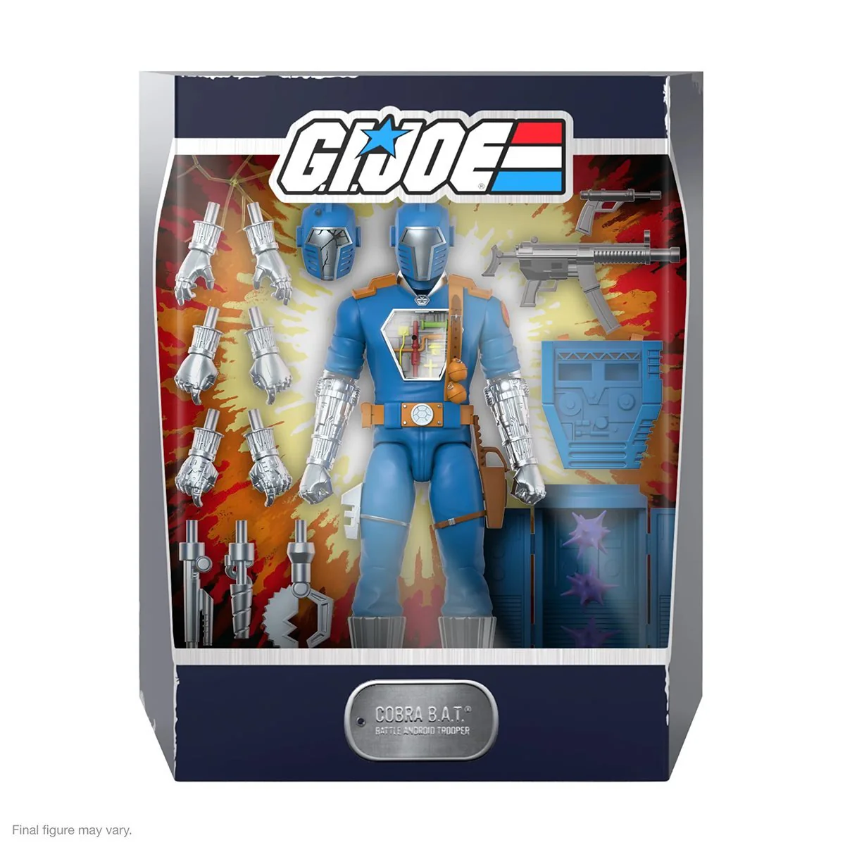 Gi Joe Super 7 ULTIMATES! COBRA BAT (Comic Version) MISB - Image 3