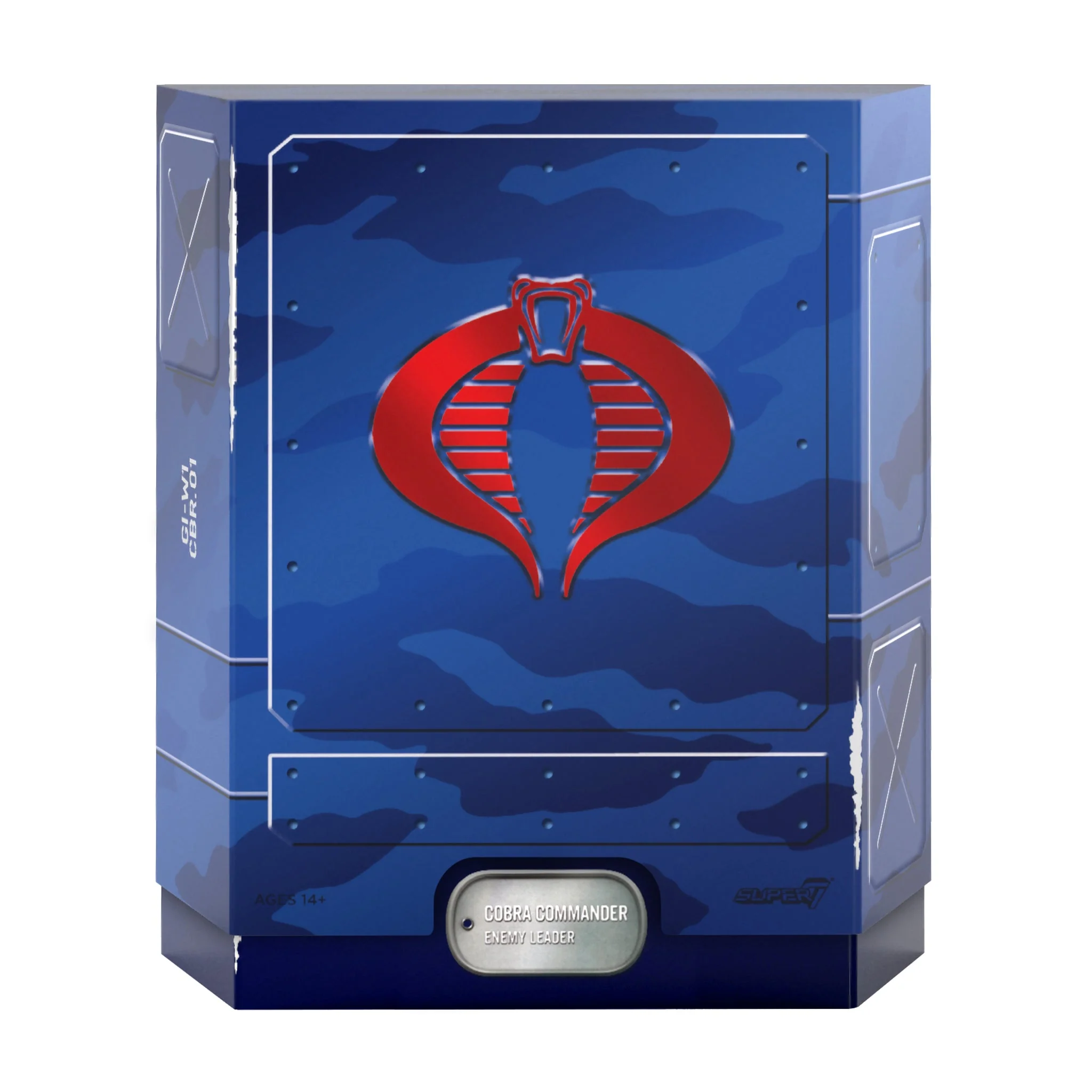Gi Joe Super 7 ULTIMATES! Cobra Commander Wave 1 MISB