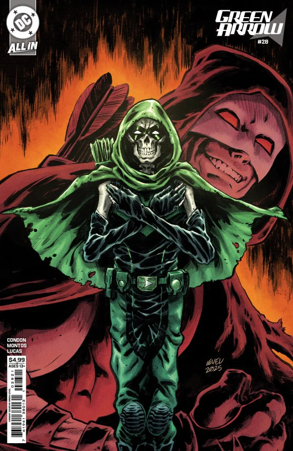 GREEN ARROW #28 (2025) CVR B BRIAN LEVEL CARD STOCK VAR