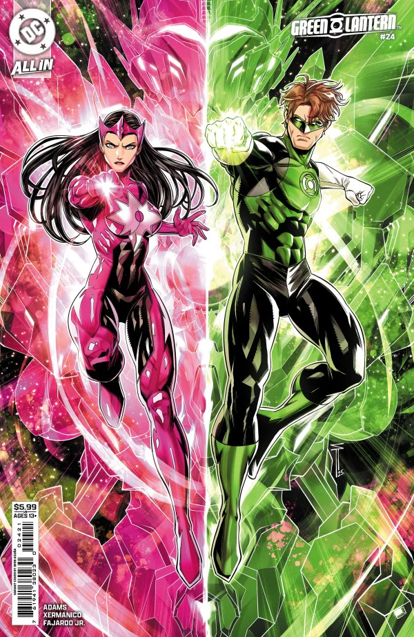 GREEN LANTERN #24 (2025) CVR B SERG ACUNA CARD STOCK VAR