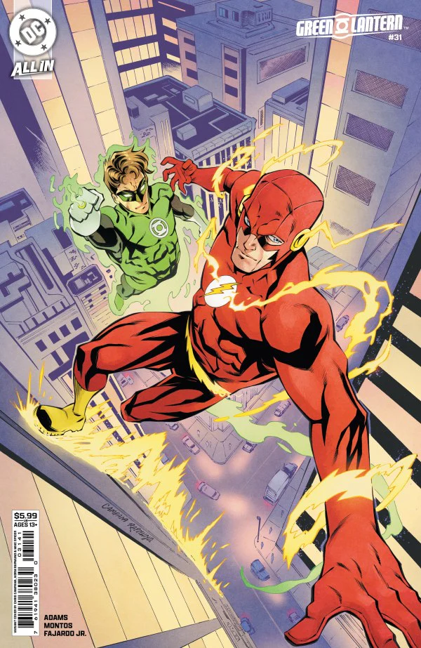 GREEN LANTERN #31 (2026) CVR D CHRIS CAMPANA & NORM RAPMUND CARD STOCK VAR