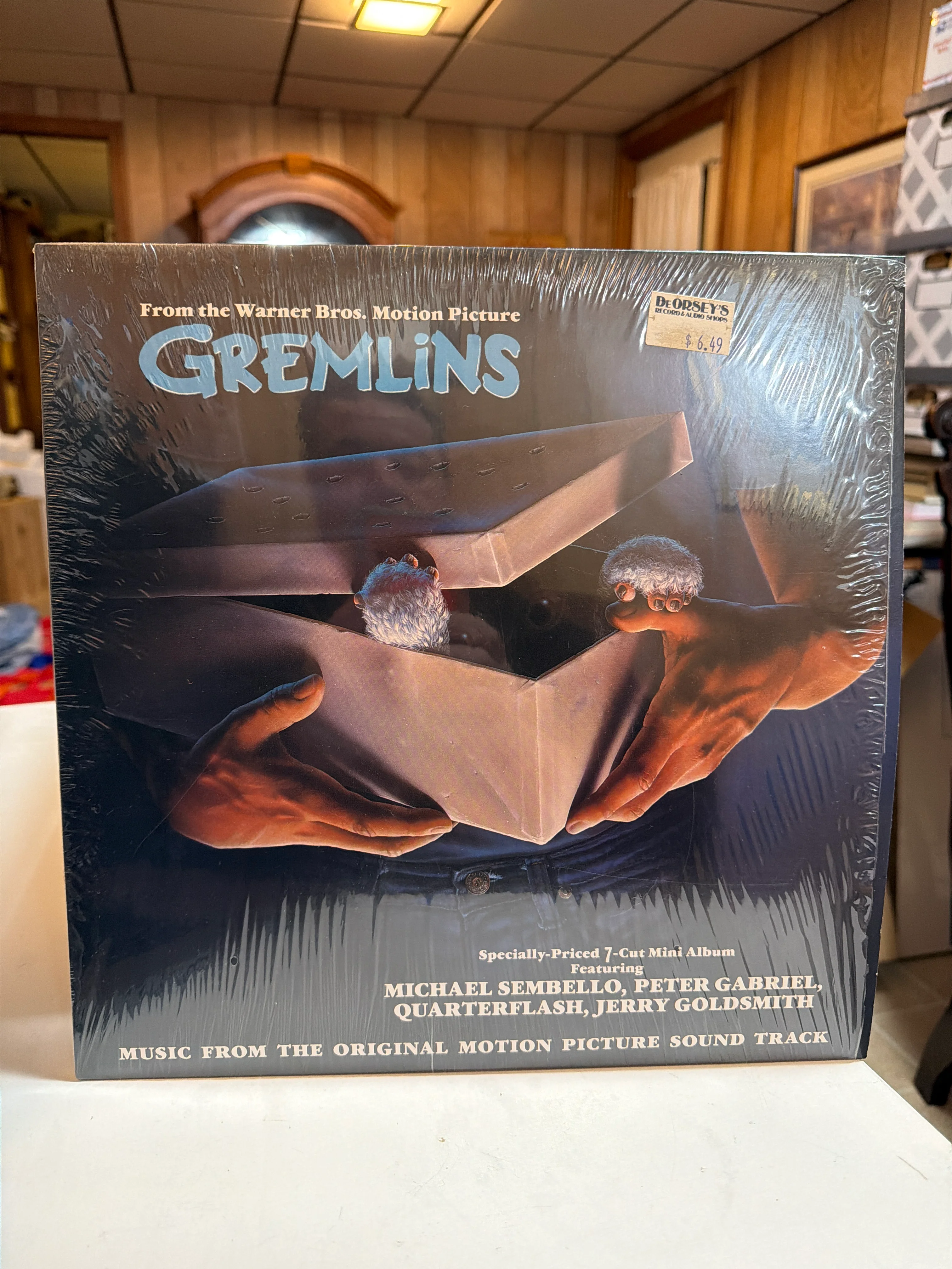 Gremlins Original Soundtrack Vintage LP W/ Shrink & Mint Vinyl