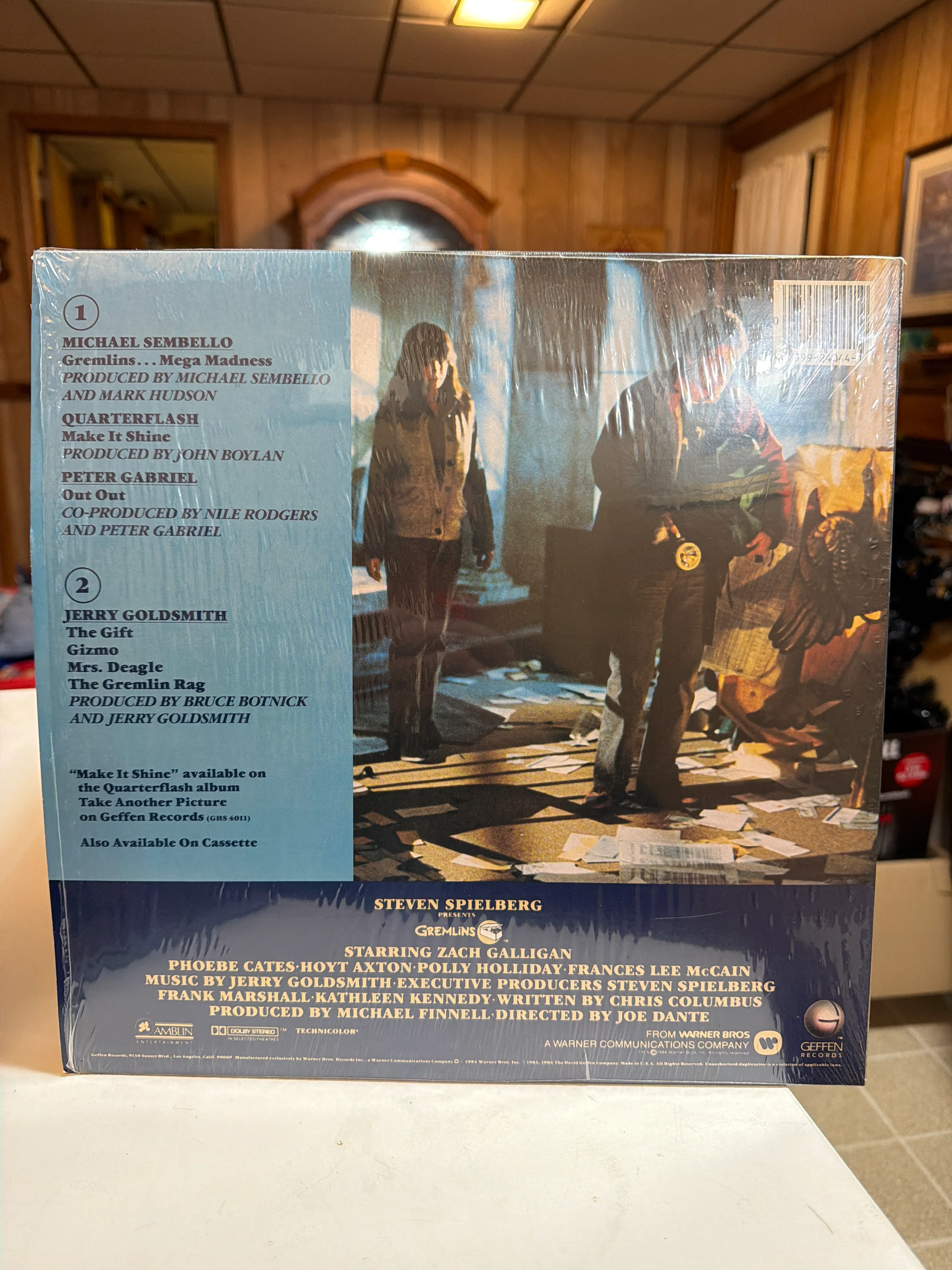 Gremlins Original Soundtrack Vintage LP W/ Shrink & Mint Vinyl - Image 2