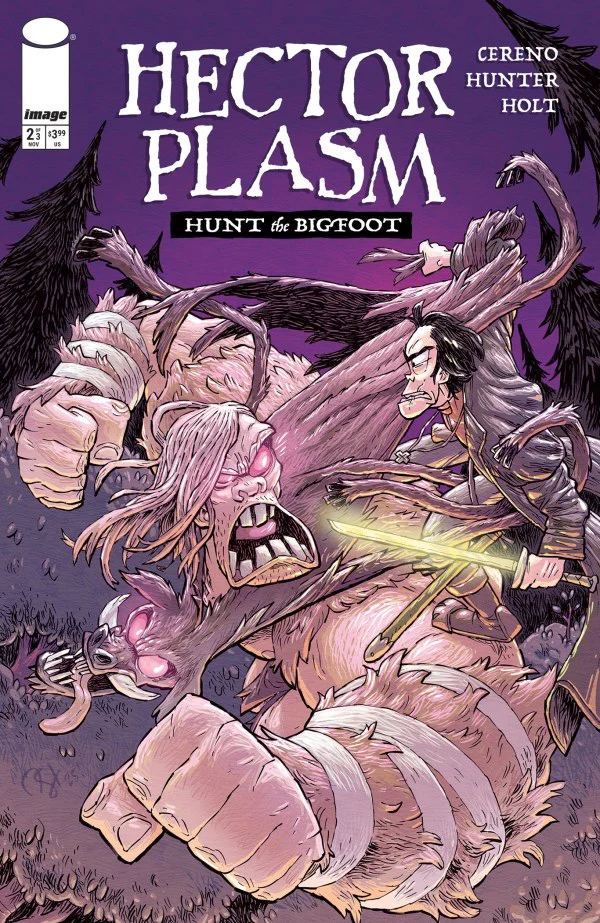 HECTOR PLASM: HUNT THE BIGFOOT #2 (OF 3) CVR A DEREK HUNTER & SPENCER HOLT (MR)