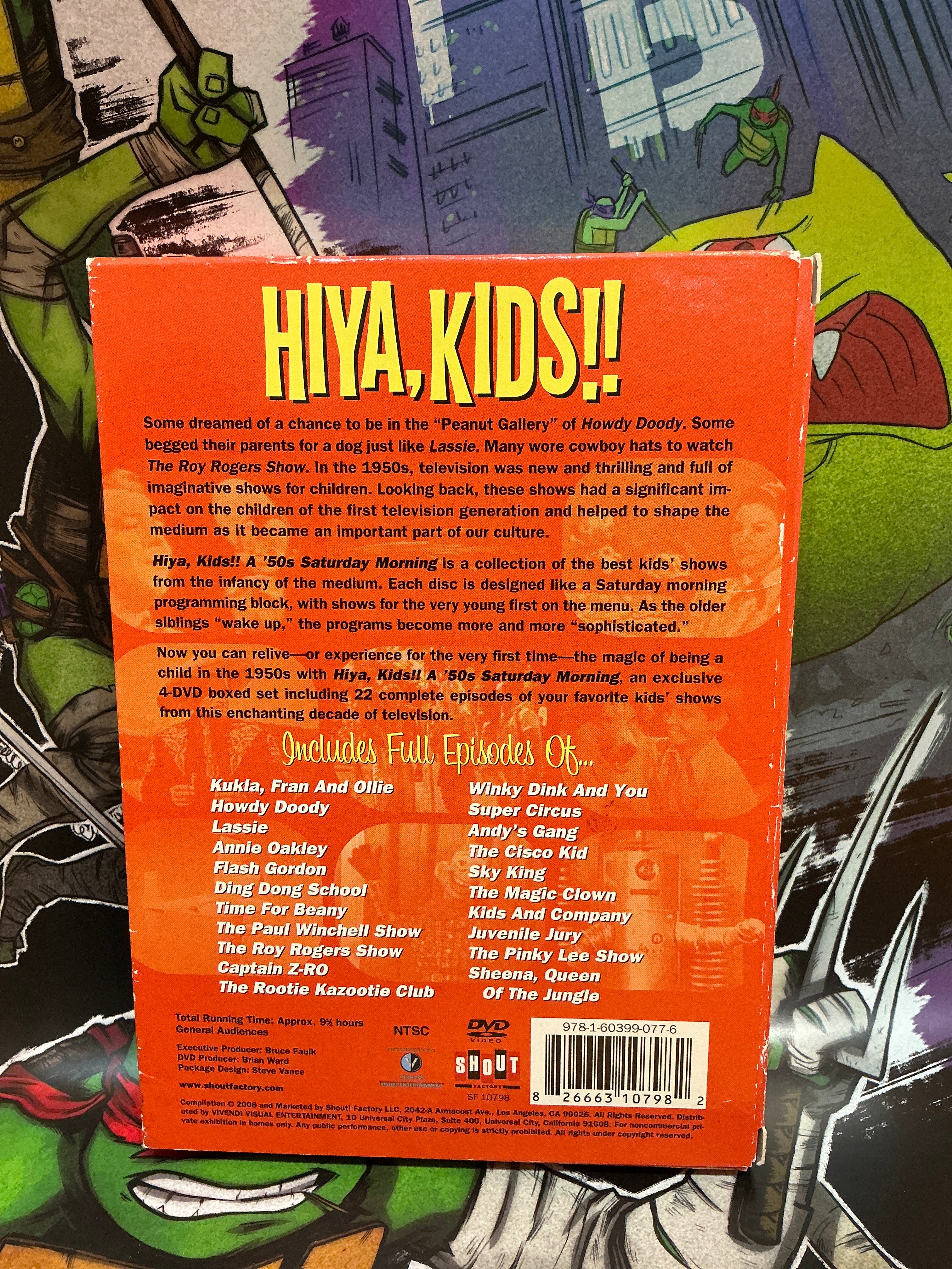 Hiya, Kids! A '50s Saturday Morning DVD (Used) - Image 2
