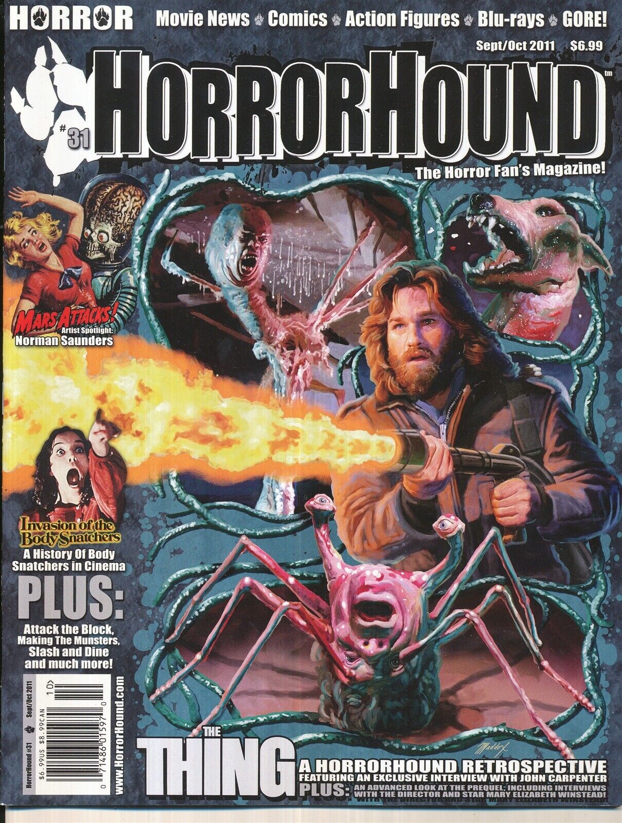 HorrorHound Magazine #31 The Thing Cover