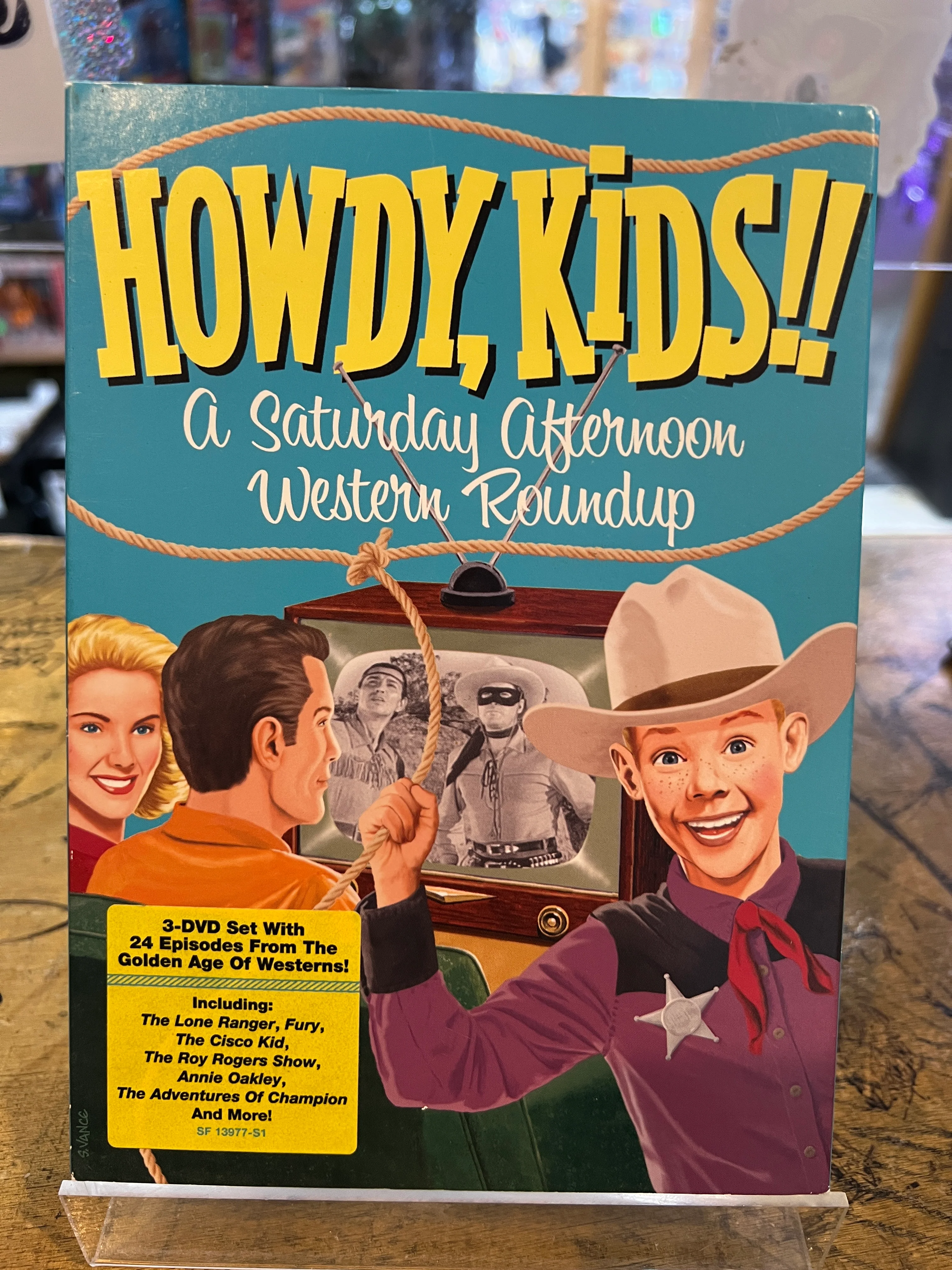 Howdy, Kids!! A Saturday Afternoon Western Roundup DVD Set (Used)
