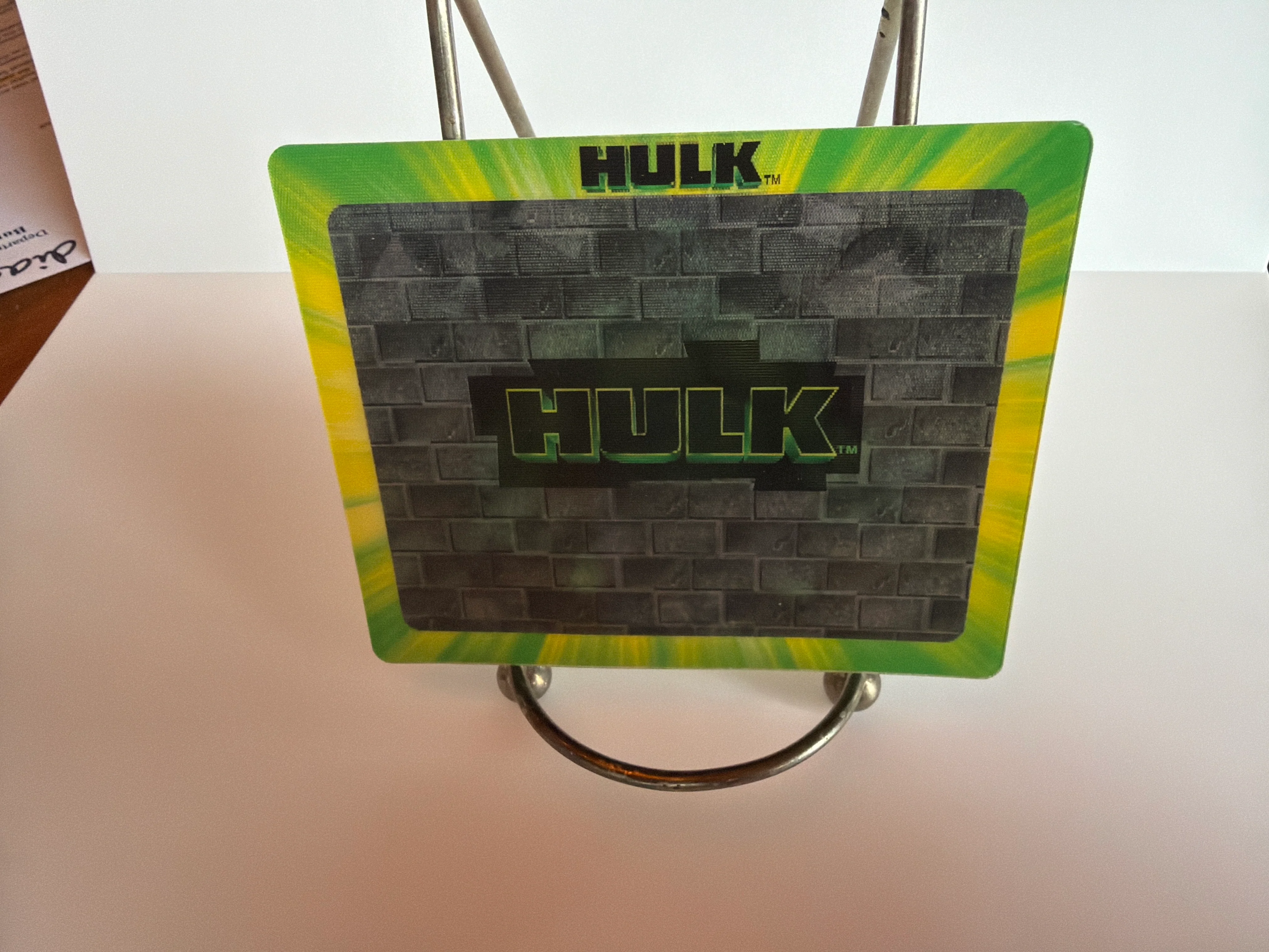 Hulk Movie (2003) Ritz / Cheese Nips Promo Lenticular Card 1 of 3 - Image 2