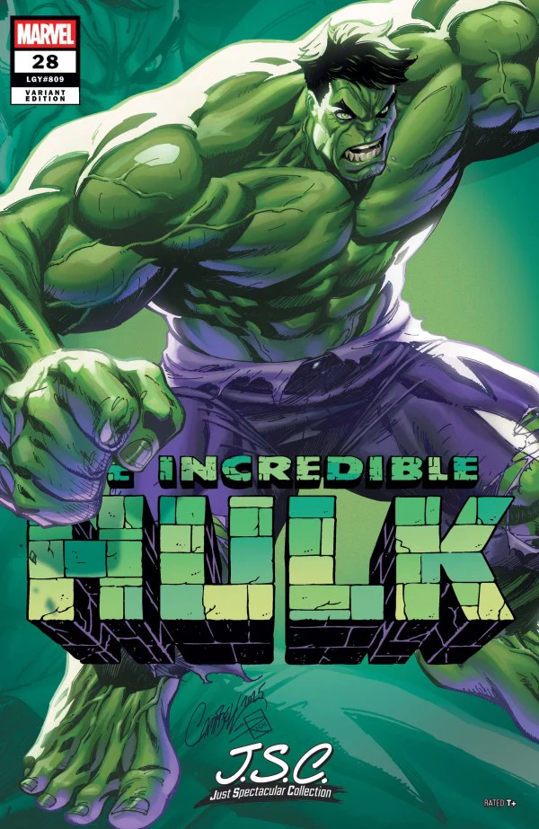 INCREDIBLE HULK #28 (2025) J. SCOTT CAMPBELL JUST SPECTACULAR COLLECTION VARIANT