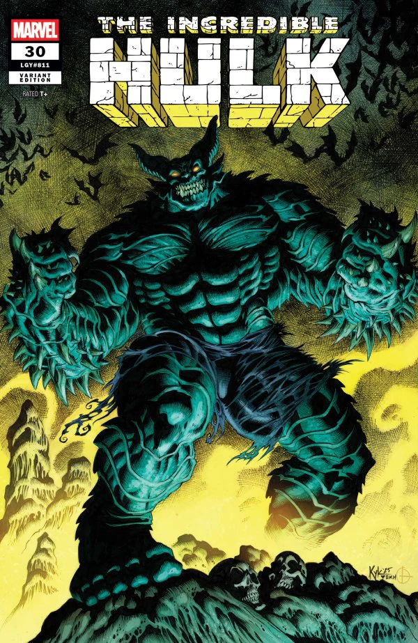 INCREDIBLE HULK #30 (2025) KYLE HOTZ INC 1:25 VARIANT