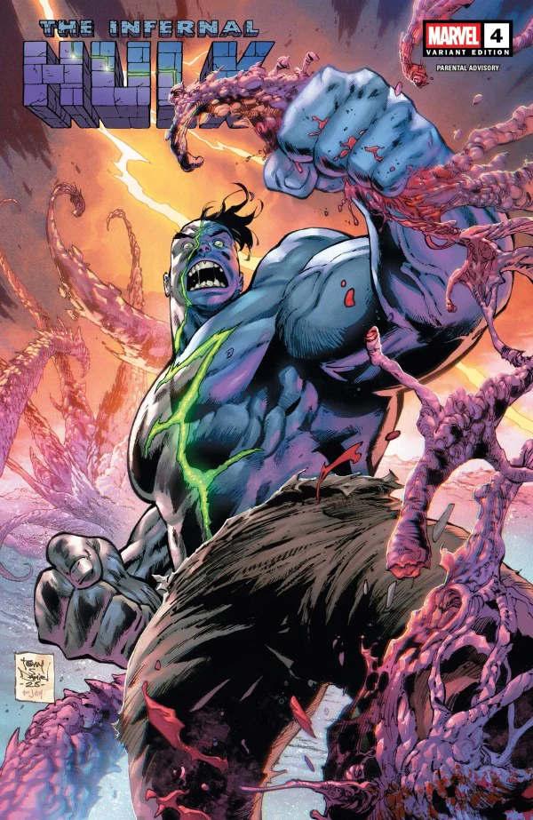 INFERNAL HULK #4 TONY DANIEL VARIANT