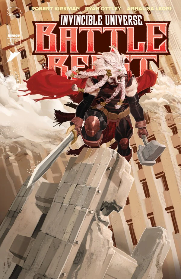 INVINCIBLE UNIVERSE: BATTLE BEAST #4 CVR F INC 1:100 ERIC CANETE VAR