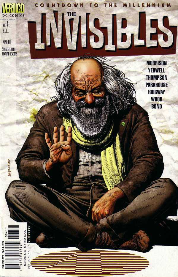 Invisibles #4 (1999 3rd Series) (But Like...It's actually #9 Because WHOAAAAA TRIPPY GRANT MORRISON MAGIC)