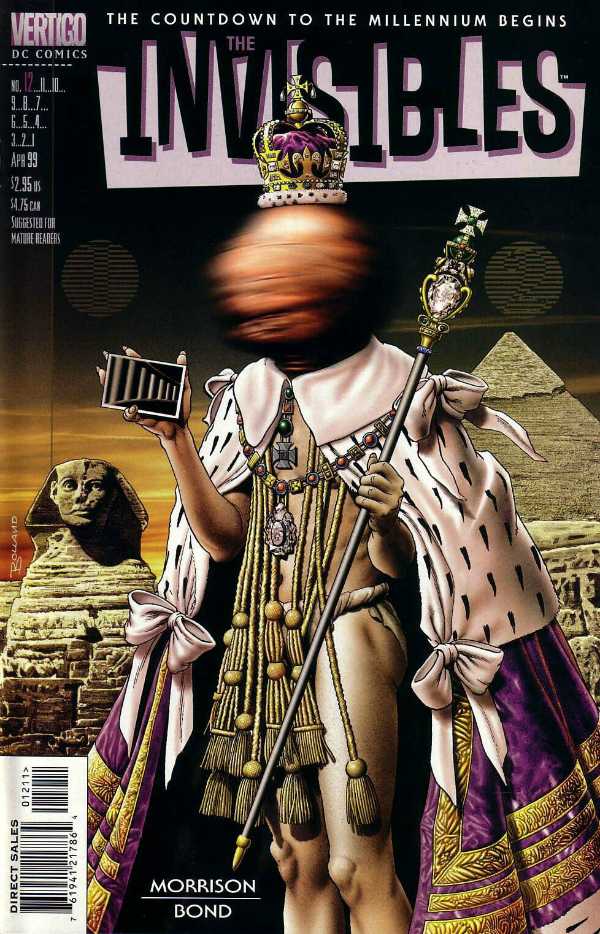 Invisibles #12  (1999 3rd Series) (But Like...It's actually #1 Because WHOAAAAA TRIPPY GRANT MORRISON MAGIC)