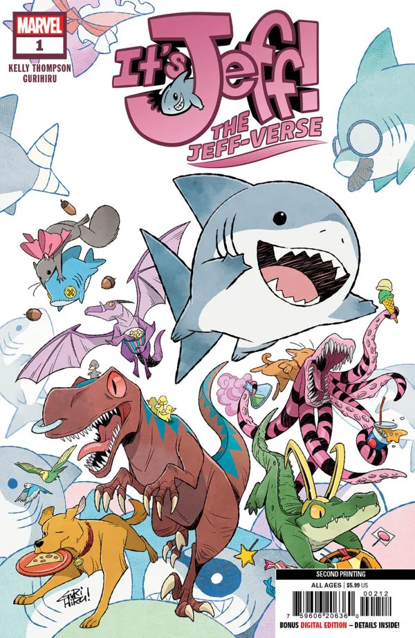 IT'S JEFF: THE JEFF-VERSE #1 (GURIHIRU 2ND PRINTING VARIANT)