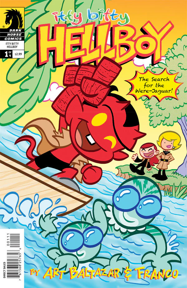 Itty Bitty Hellboy: The Search for the Were-Jaguar #1