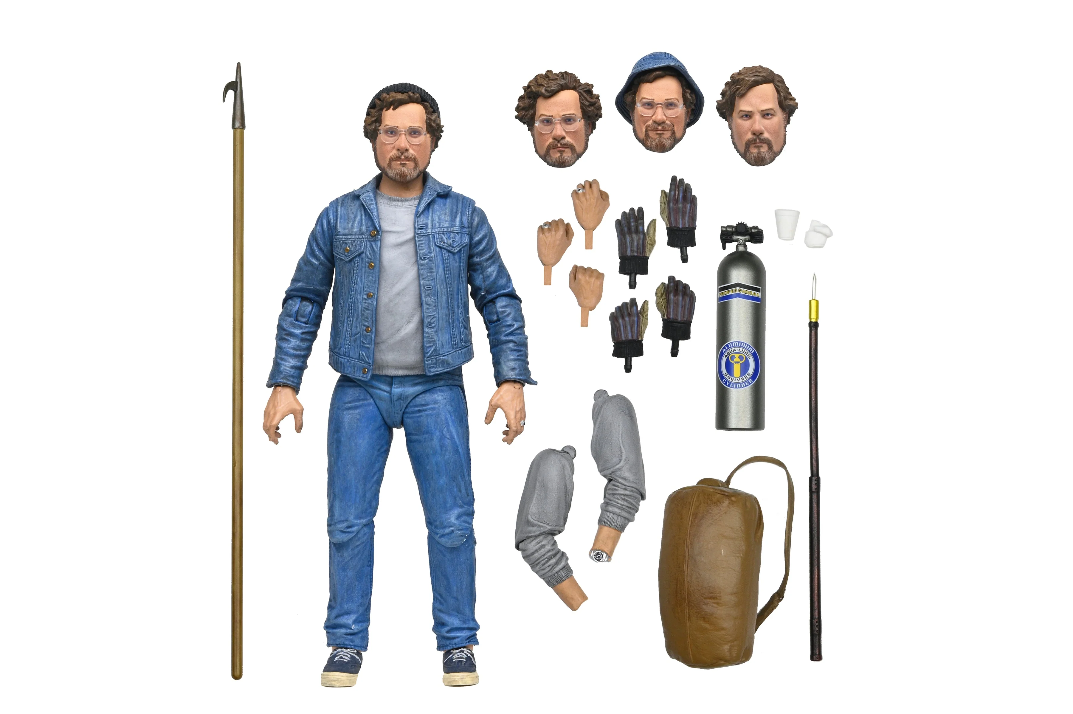 NECA: JAWS - 50TH ANNIVERSARY ULTIMATE MATT HOOPER (AMITY ARRIVAL) 7” SCALE ACTION FIGURE - Image 3