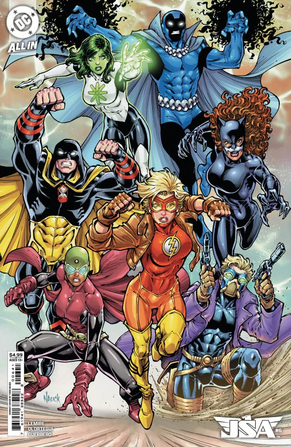 JSA #6 (2025) CVR D TODD NAUCK CARD STOCK VAR