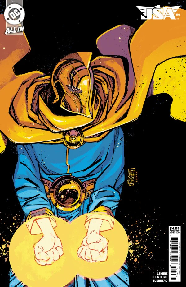 JSA #9 CVR B JORGE CORONA CARD STOCK VAR