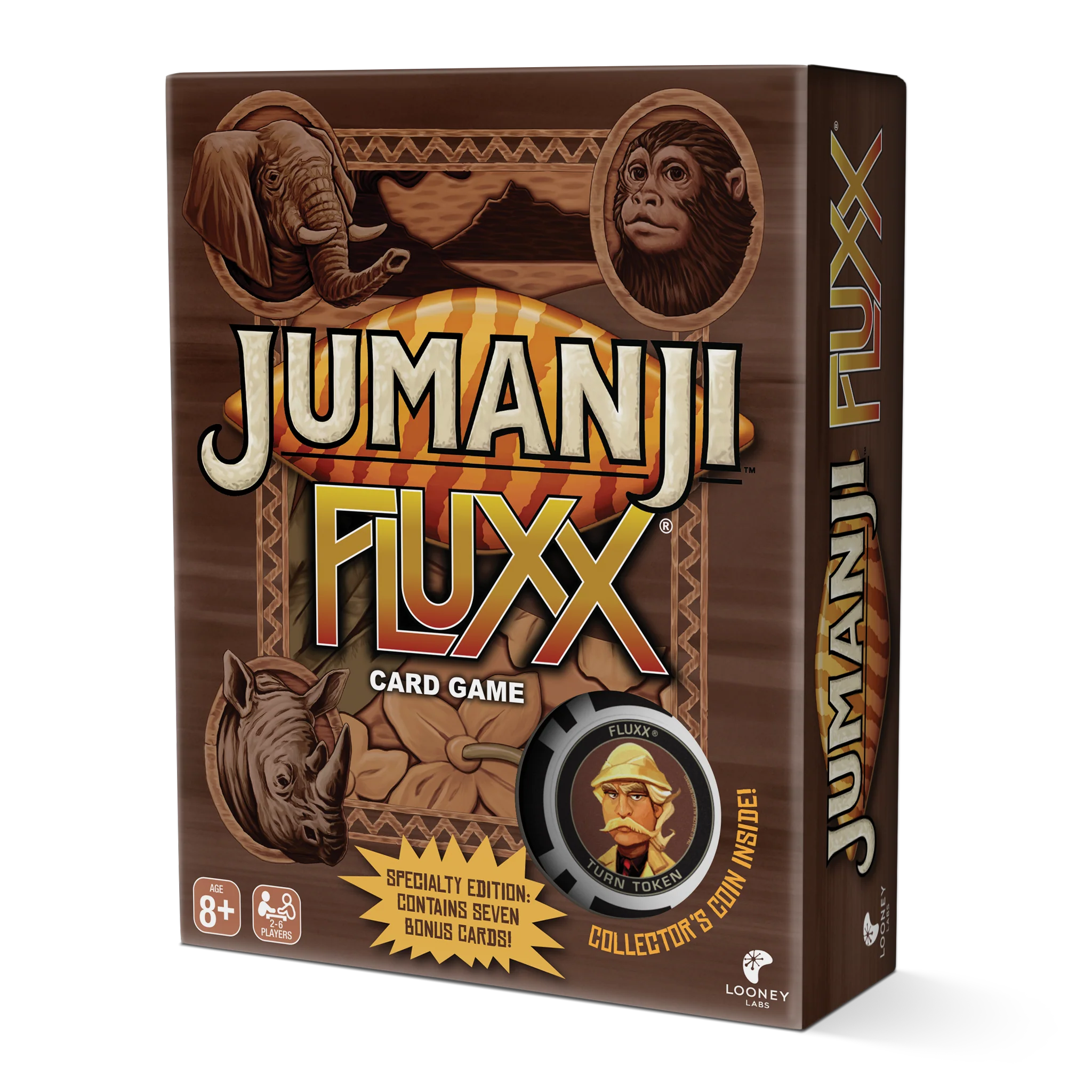 Jumanji Fluxx Specialty Edition Card Game