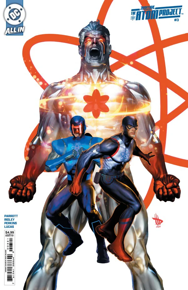 JUSTICE LEAGUE: THE ATOM PROJECT #3 (OF 6) CVR B DAVE WILKINS CARD STOCK VAR