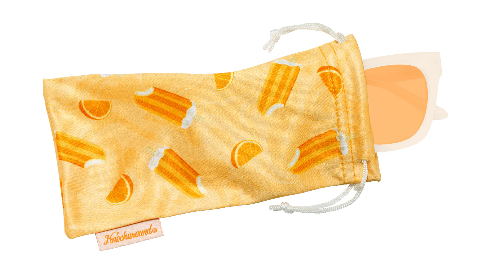 Knockaround Sunglasses: ORANGE DREAMSICLE SONGBIRDS - Image 3