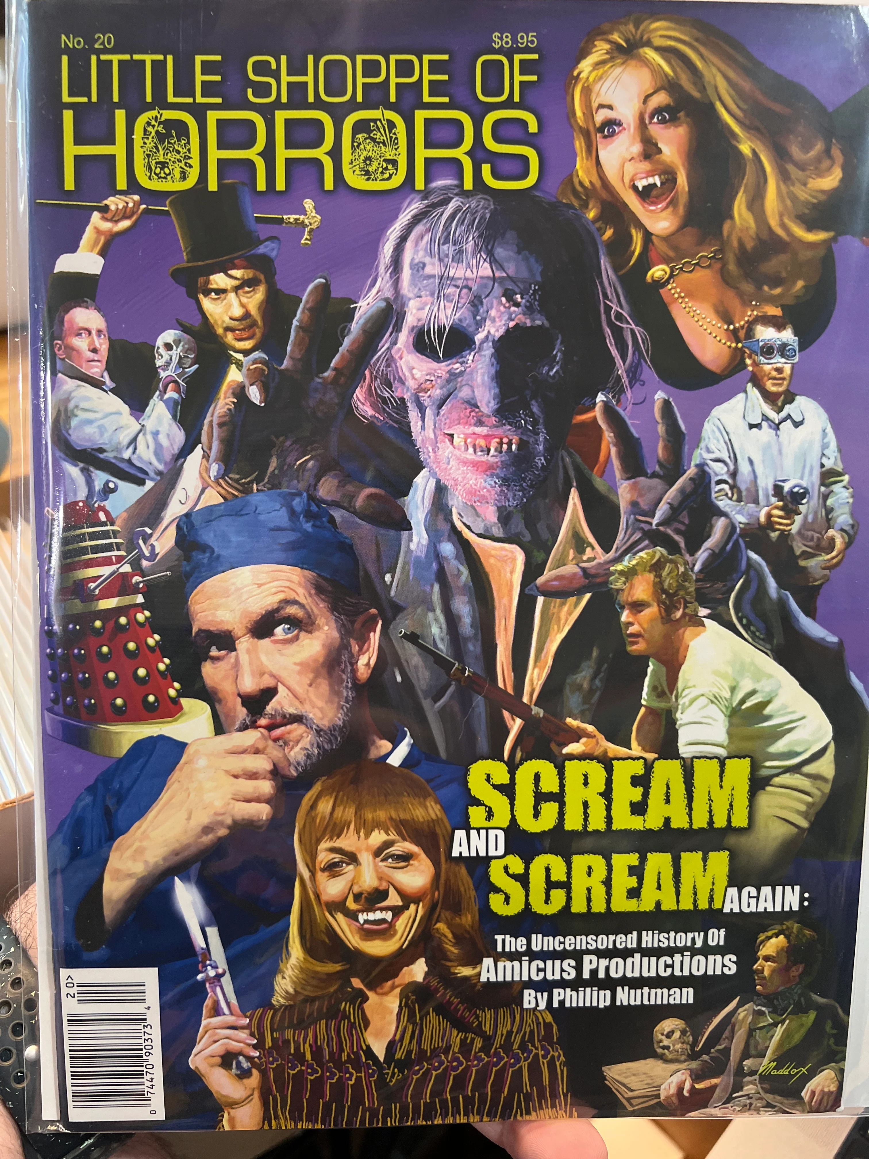Little Shoppe Of Horrors #20  (British Horror Fanzine)