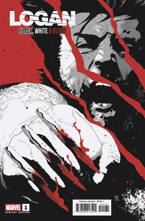 LOGAN: BLACK WHITE & BLOOD #1 ANDREA SORRENTINO VARIANT