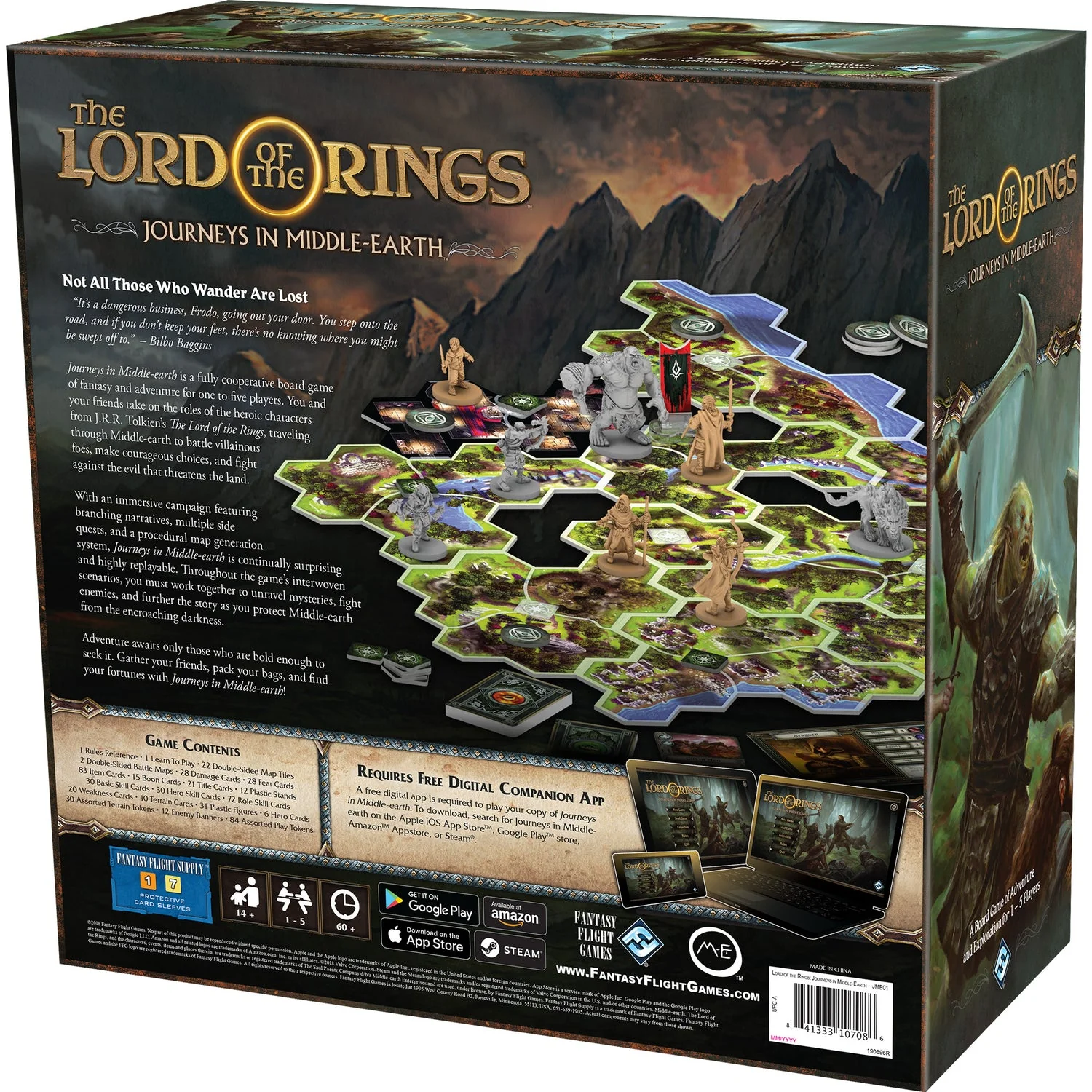Lord of the Rings: Journeys in Middle-Earth Board Game - Image 2