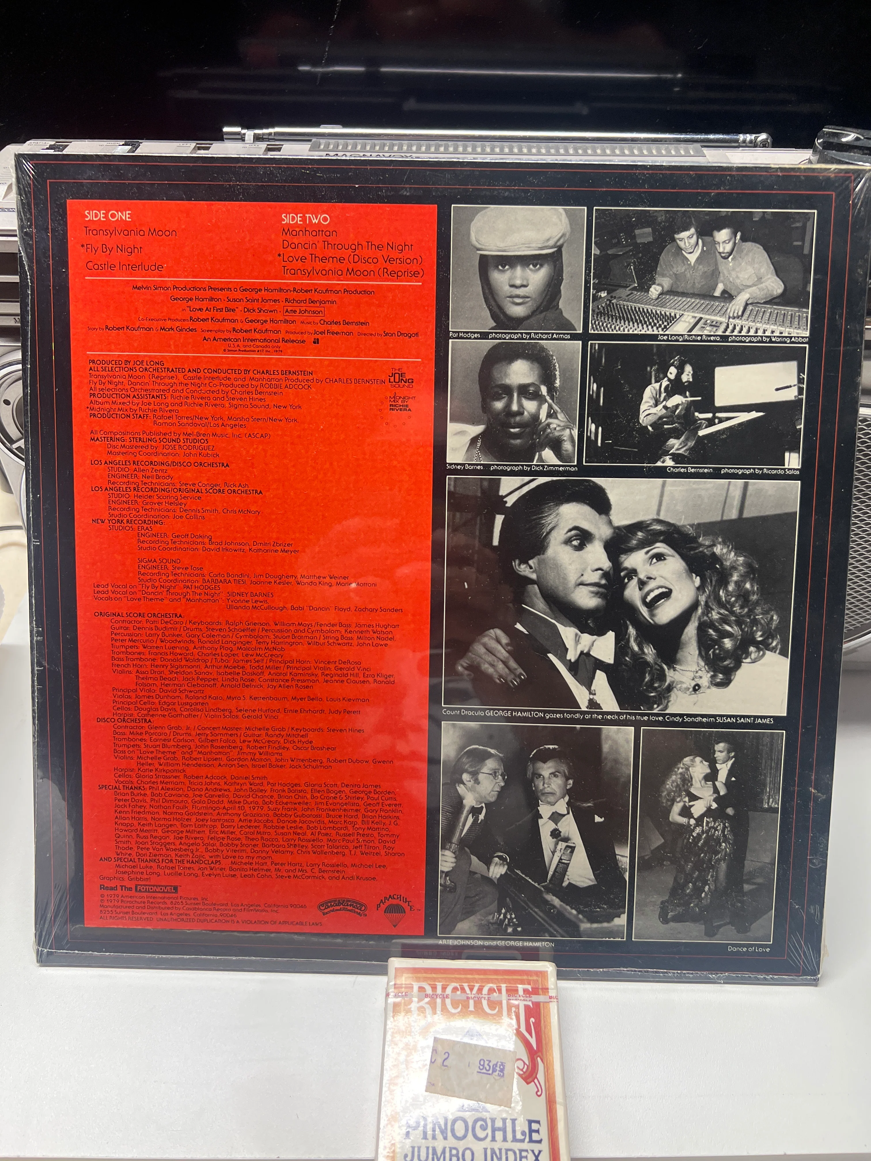 Love At First Bite : OST Soundtrack Vinyl LP Mint / SEALED Original Pressing - Image 2