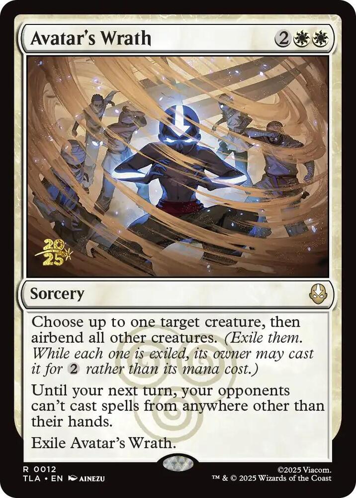 Magic The Gathering : Avatar The Last Airbender - Avatar's Wrath (Foil)